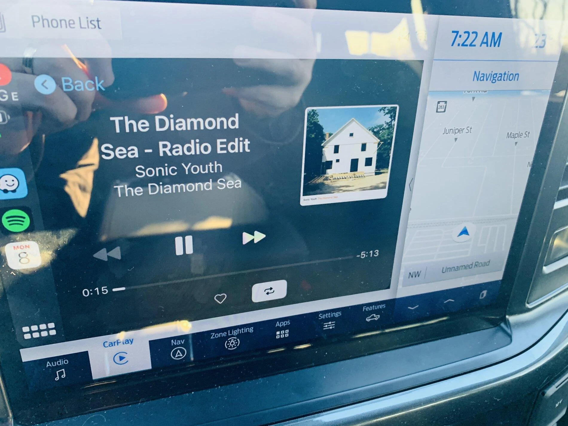 Ford F-150 Lightning Sync 4 w/ CarPlay - "No Data Available" IMG_E1218