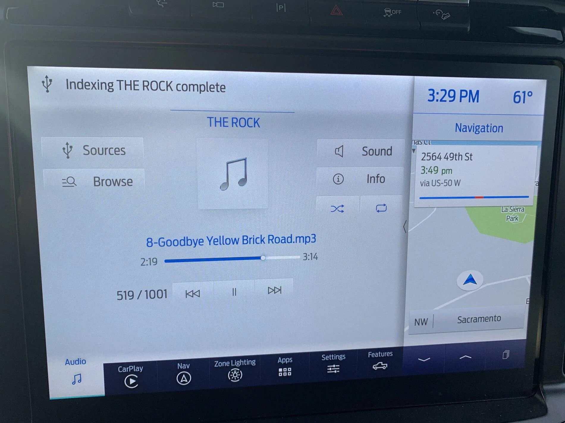 Ford F-150 Lightning Do you run Syn 4 or Apple CarPlay? IMG_1957