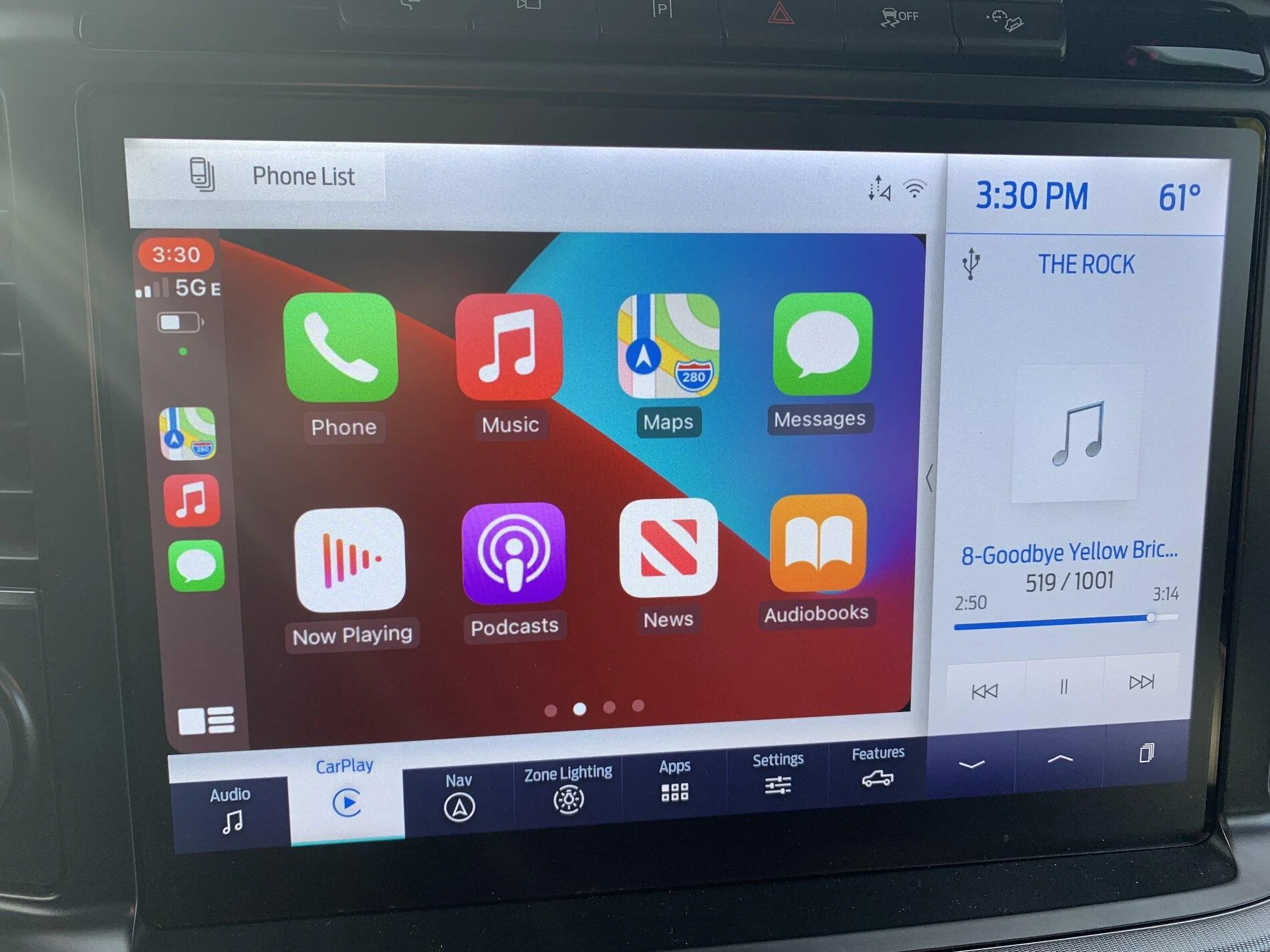 Ford F-150 Lightning Do you run Syn 4 or Apple CarPlay? IMG_1958