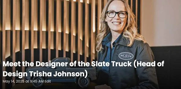 Ford F-150 Lightning SLATE Truck Debuts as a Pickup convertible-to SUV. Priced Under $20K With Incentive -slate-truck-head-of-design-trisha-johnson-jpg-jpg