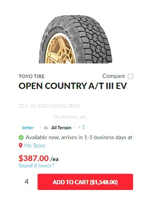 Ford F-150 Lightning Discount Tire Promotions, Road Hazard warranty and lifetime road force balancing / rotations plus local install options available. 1747412236011-tn-1-jpg