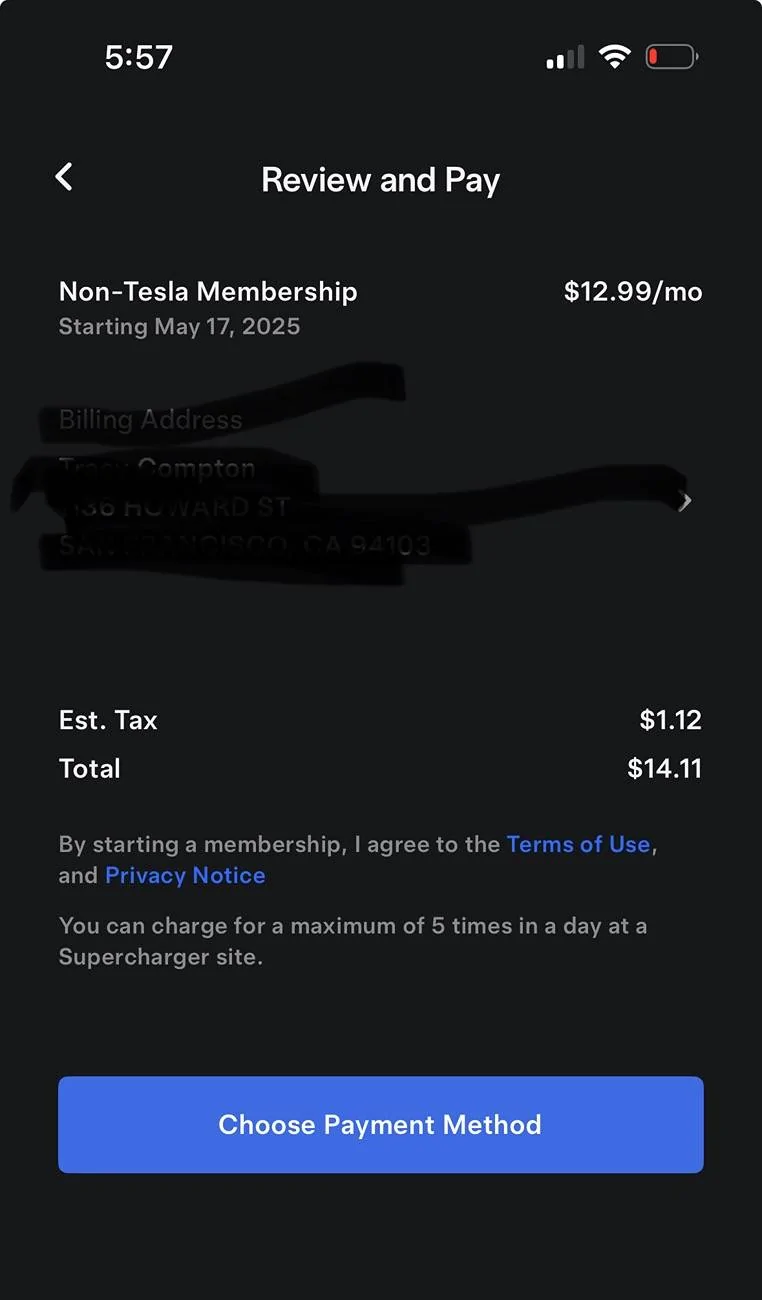 Ford F-150 Lightning 1760 mile trip - 0 EA charging IMG_0784