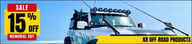 Ford F-150 Lightning MEMORIAL DAY SALES | Save on LED Lights, Air Compressors & More md25header-kr-off-road