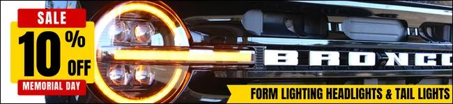 Ford F-150 Lightning MEMORIAL DAY SALES | Save on LED Lights, Air Compressors & More md25header-form-lighting