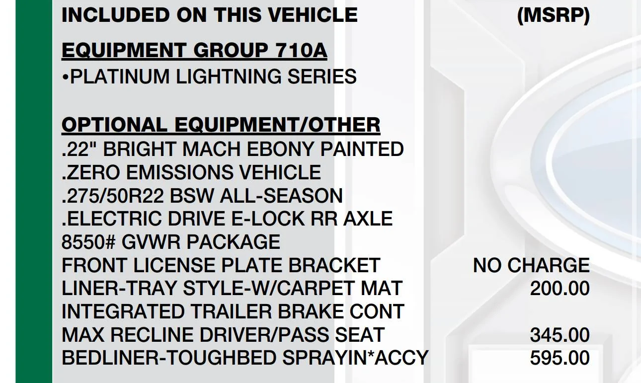 Ford F-150 Lightning 2024 Lariat to 2022 Platinum?  Madness or no? IMG_6698