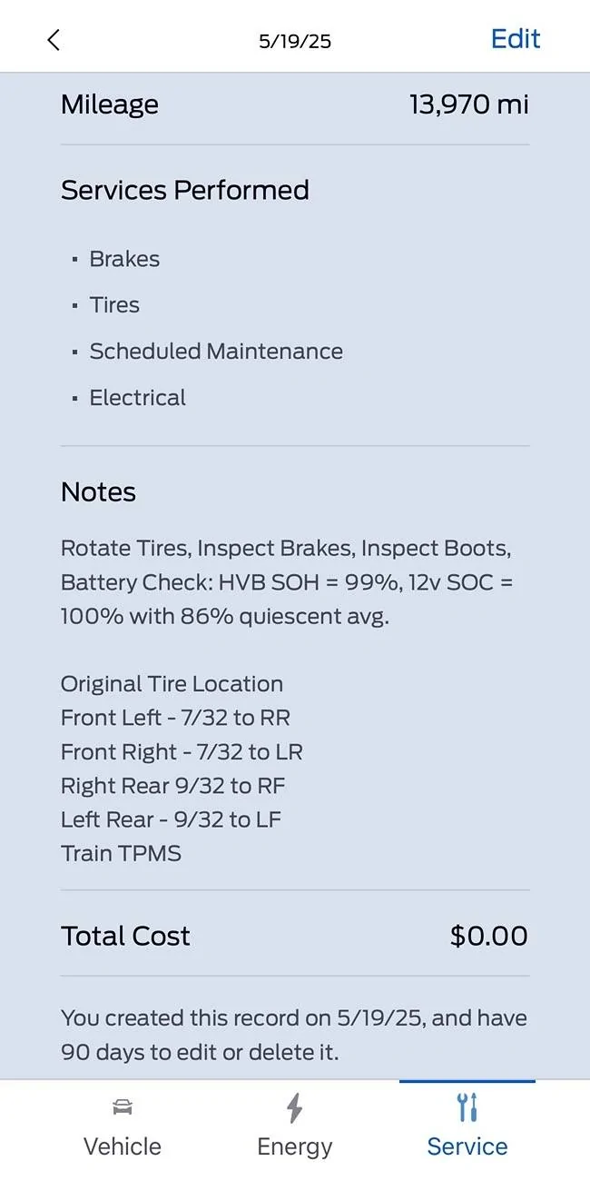 Ford F-150 Lightning Tire Rotation IMG_0911
