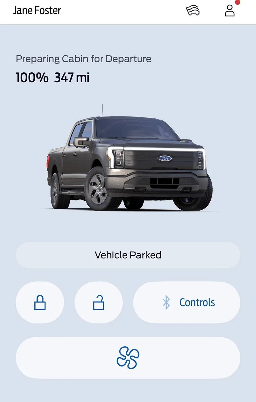 Ford F-150 Lightning Initial range after charge well below advertised range- 2025 Flash IMG_8398