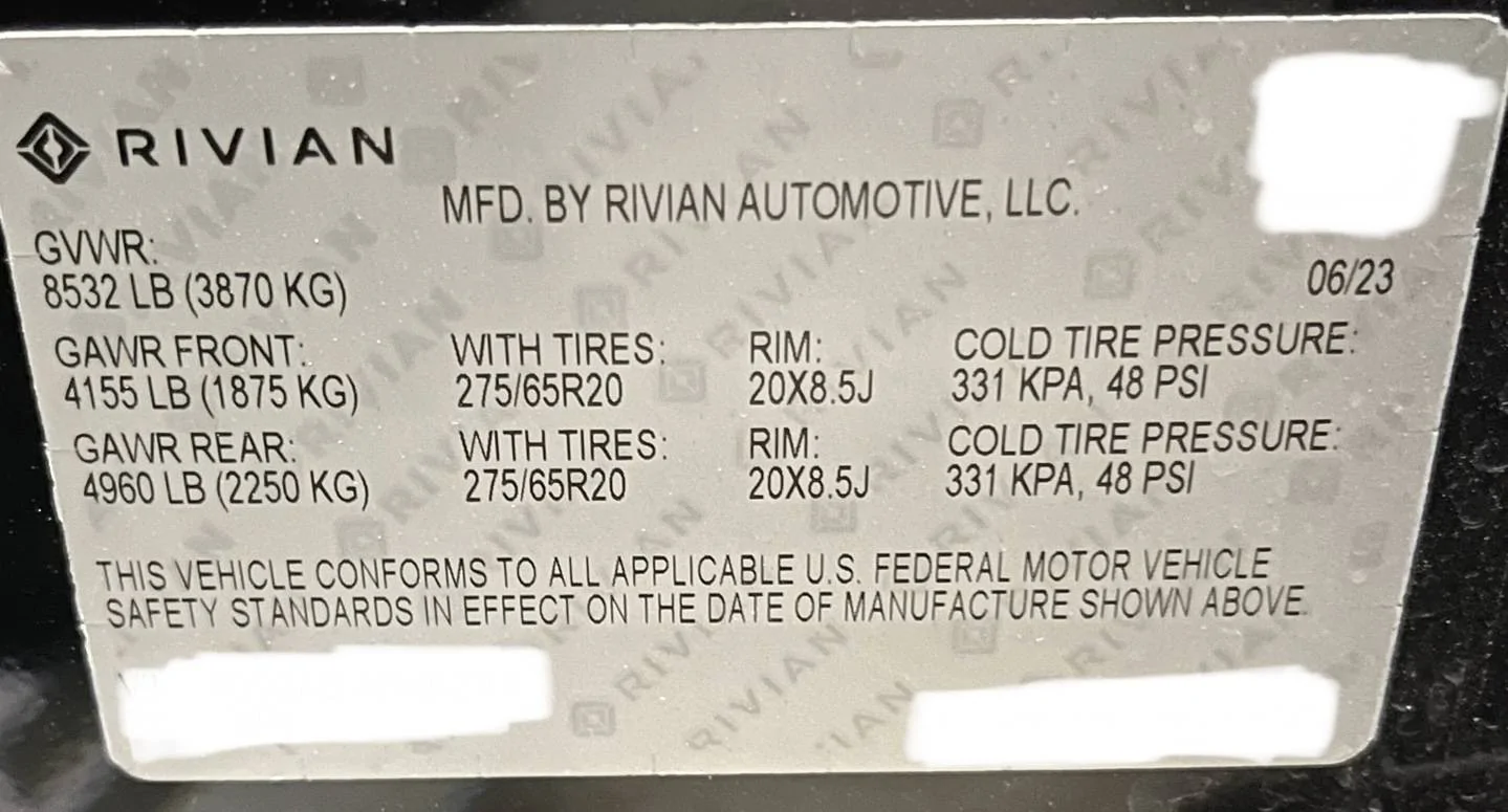 Ford F-150 Lightning Installed Toyo Open Country AT3 EV 116 T XL All-Terrain Tires IMG_6595