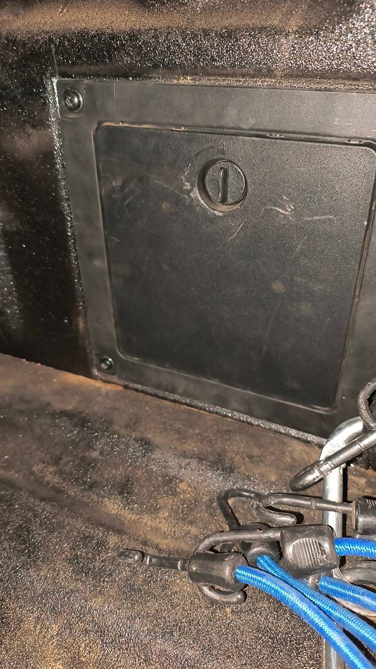 Ford F-150 Lightning Bed Lights added to Pro, self contained not OEM IMG_20250520_185945204