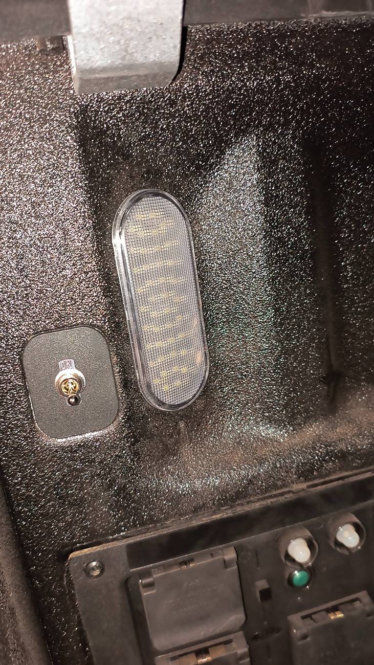 Ford F-150 Lightning Bed Lights added to Pro, self contained not OEM IMG_20250520_190040894