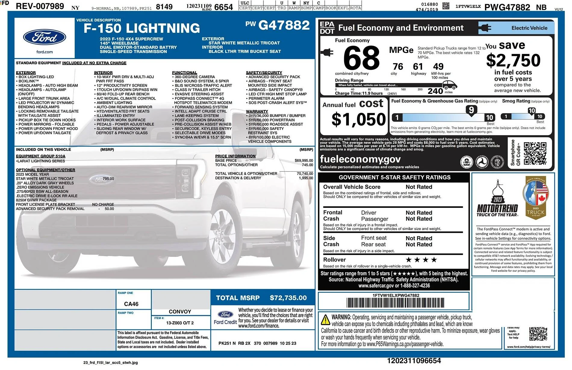 Ford F-150 Lightning Lightning Software Updates using FDRS Image 5-21-25 at 6.15 PM