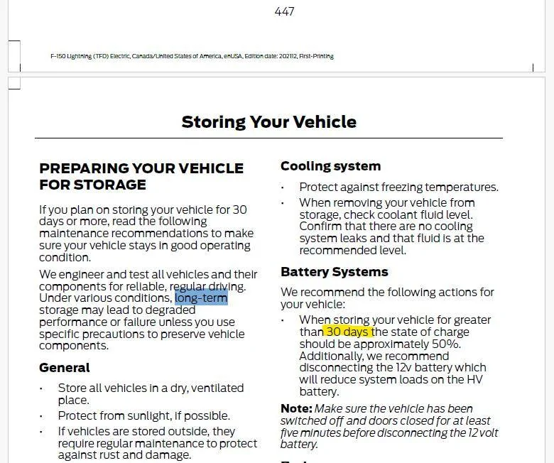 Ford F-150 Lightning "Vehicle in Battery Saver Mode" Please drive 1747924664515-p1