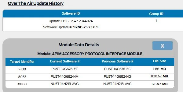 Ford F-150 Lightning Lightning Software Updates using FDRS 1747938202870-pm