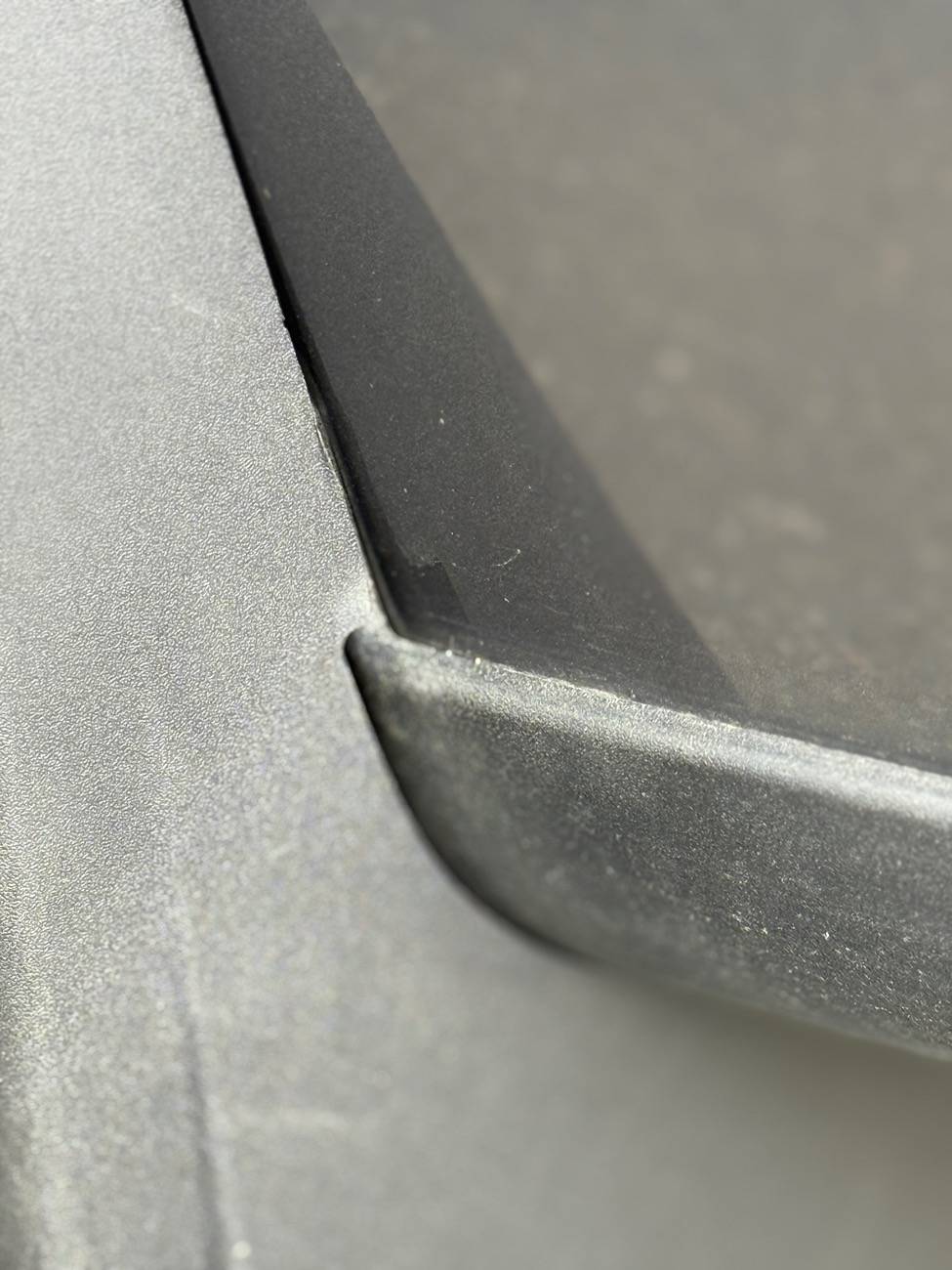 Ford F-150 Lightning Ford Rear Splash Guards install on Lightning Flash IMG_0252