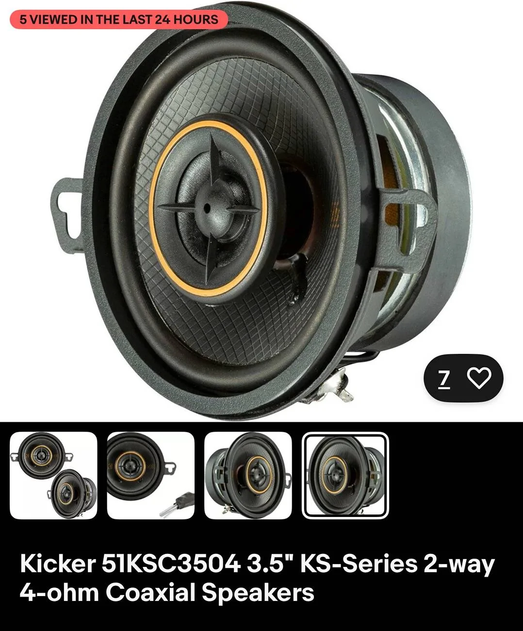 Ford F-150 Lightning WTB: 1 Kicker 3.5 CS speaker IMG_3695