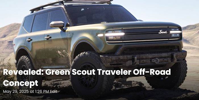 Ford F-150 Lightning Official: Scout EV Pickup & SUV debut w/ Gas Range Extender, 4x4, BOF, Lockers, Sway Bar Disconnect -- All Specs, Wallpapers, Videos en-scout-traveler-off-road-concept-jpg-jpg-jpg-