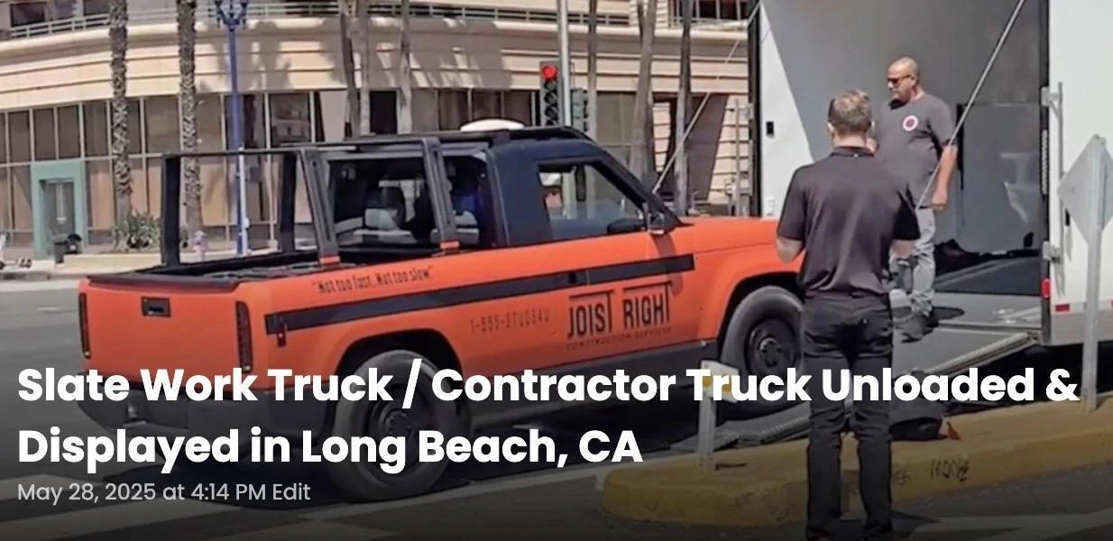 Ford F-150 Lightning SLATE Truck Debuts as a Pickup convertible-to SUV. Priced Under $20K With Incentive slate-work-truck-video-jpg