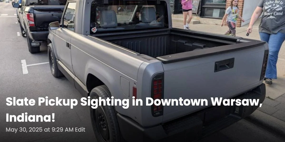Ford F-150 Lightning SLATE Truck Debuts as a Pickup convertible-to SUV. Priced Under $20K With Incentive slate-pickup-sighting-jpg
