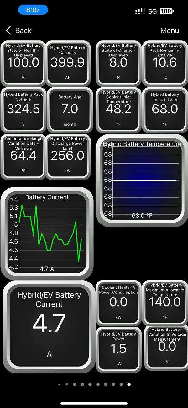 Ford F-150 Lightning OBD2 car scanner IMG_9149