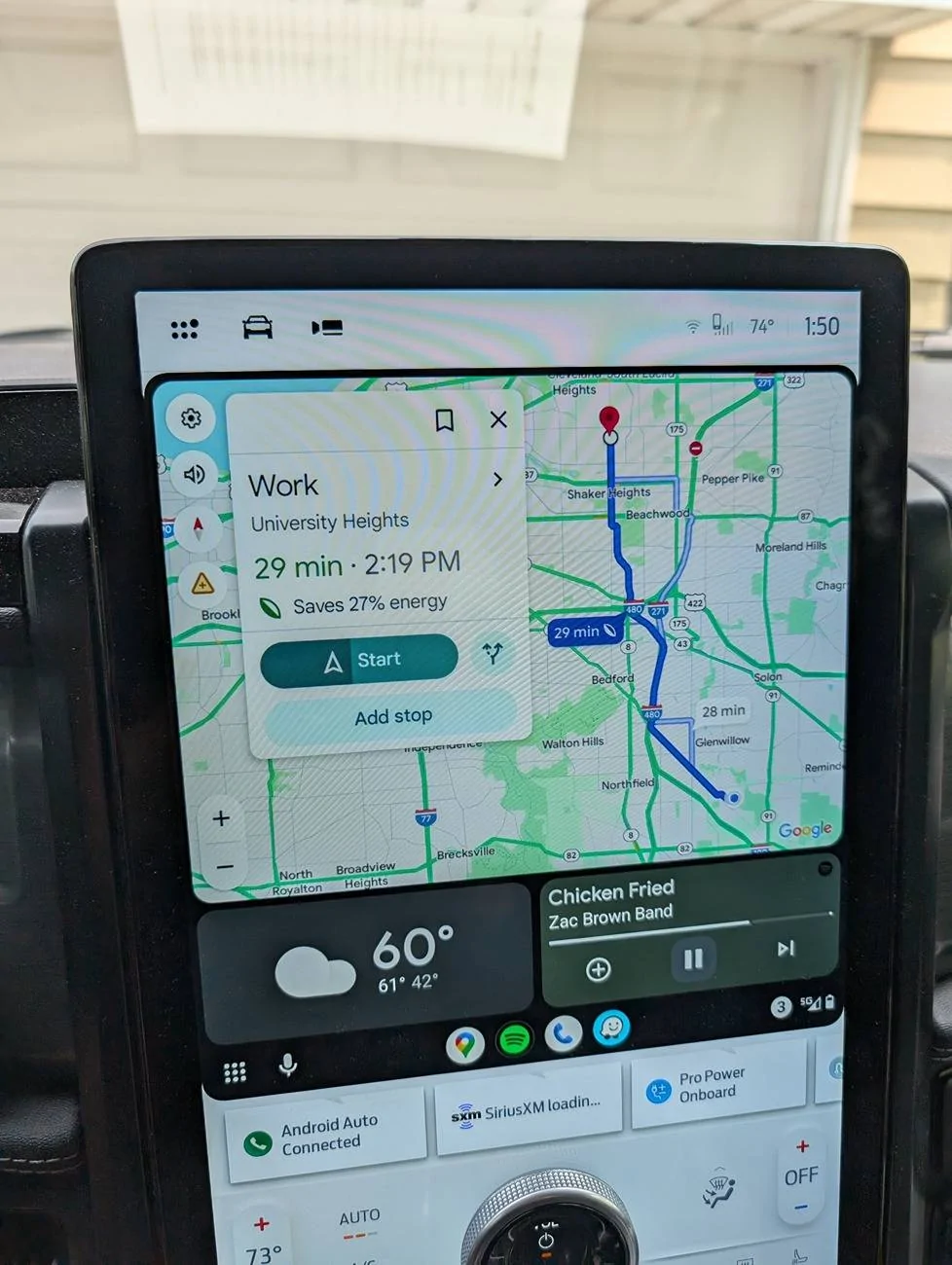 Ford F-150 Lightning No EV routing in Google maps PXL_20250601_175103336.MP
