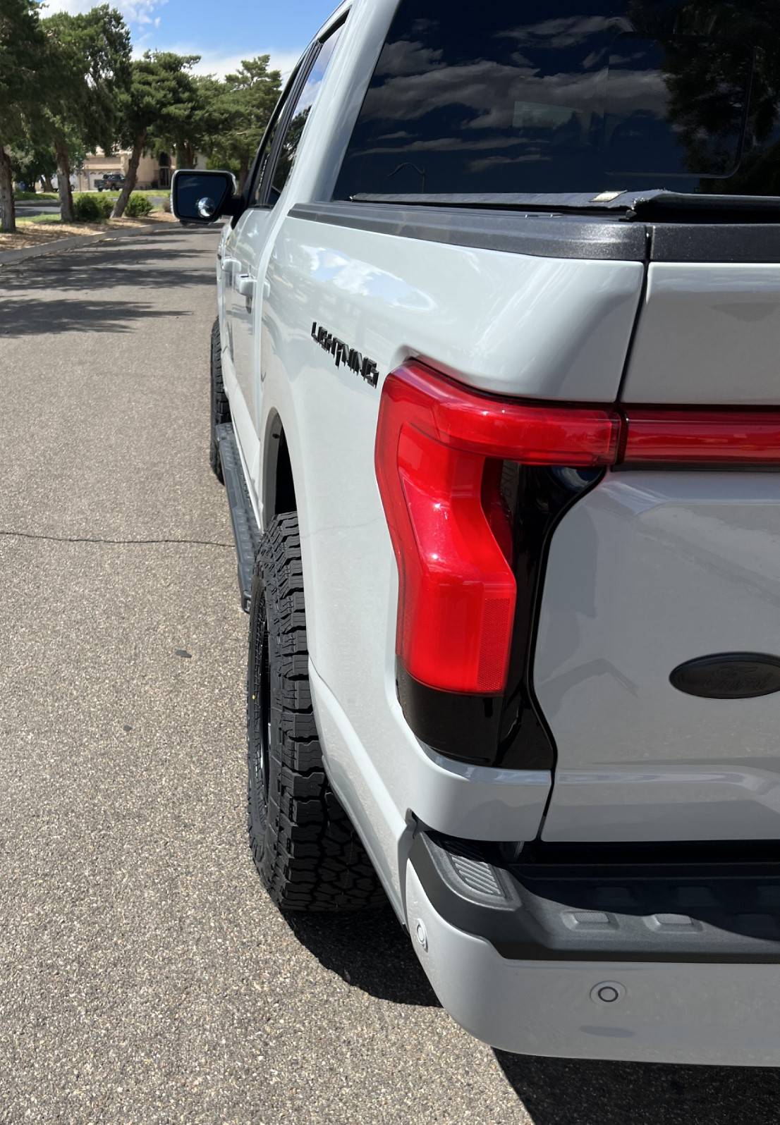 Ford F-150 Lightning Leveled Avalanche Lightning (Eibach Stage 1 & 35" Wild Peaks) 07 - Poke