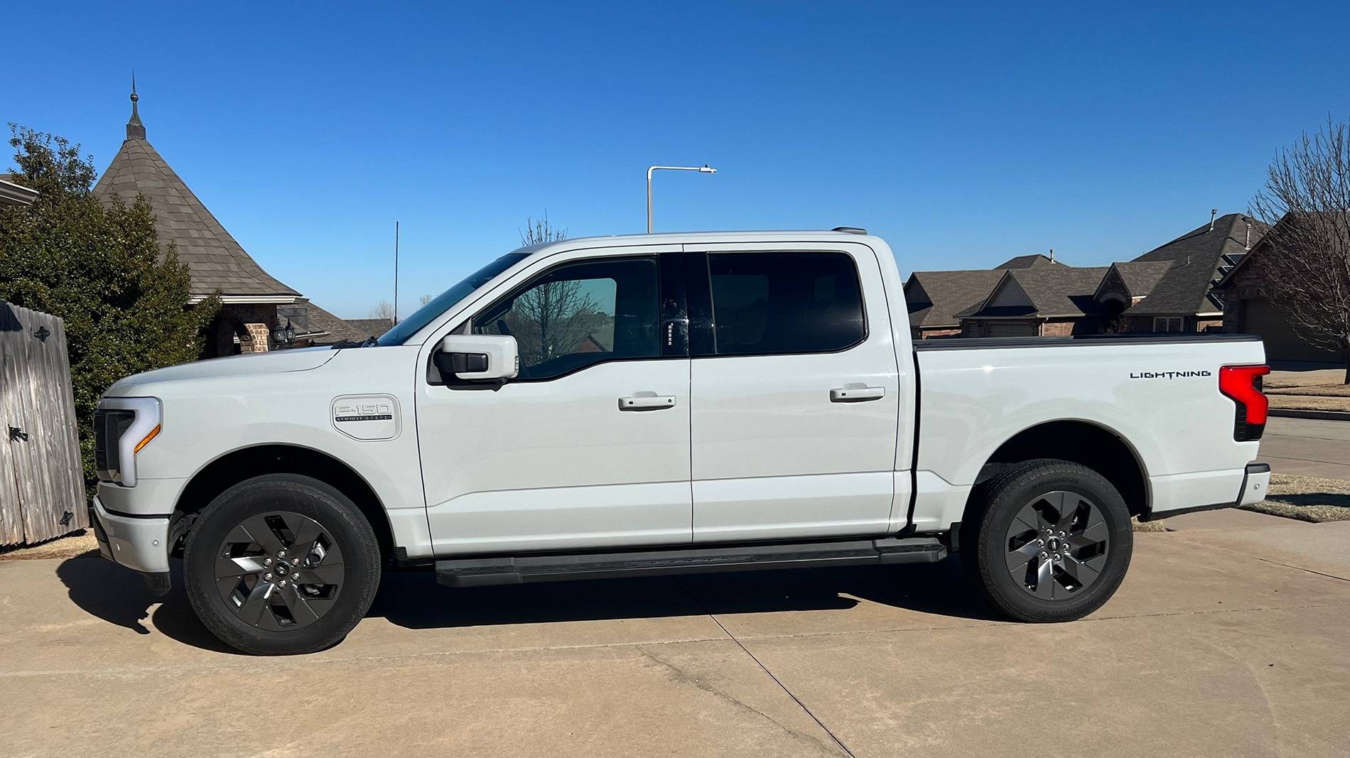 Ford F-150 Lightning Leveled Avalanche Lightning (Eibach Stage 1 & 35" Wild Peaks) 10 - Stock