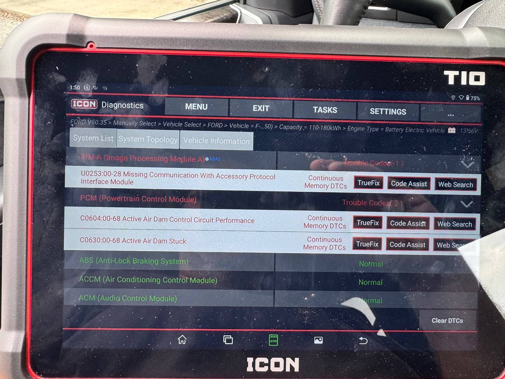 Ford F-150 Lightning Are these codes something to be worried about pre purchase? IMG_5894