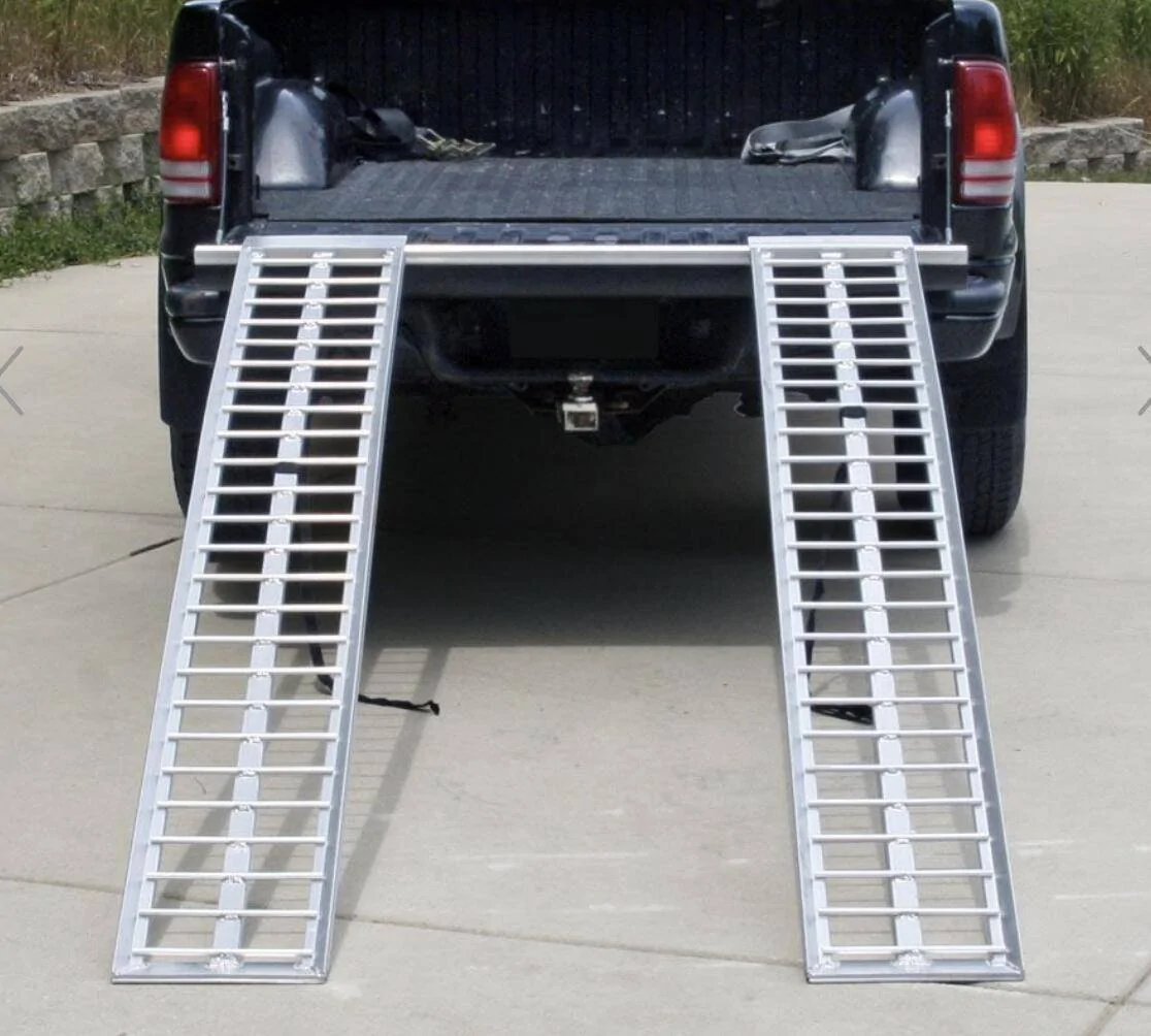 Ford F-150 Lightning Anyone haul a motorcycle yet in the bed? 1749142226232-u0