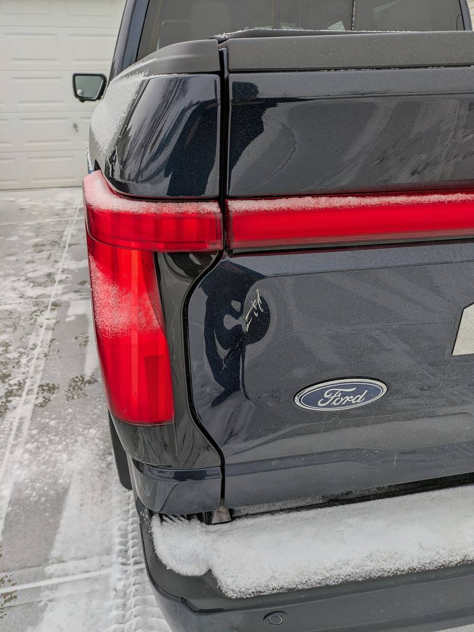 Ford F-150 Lightning Show your “doing truck things” battle scars 😬! PXL_20241218_204248135.MP