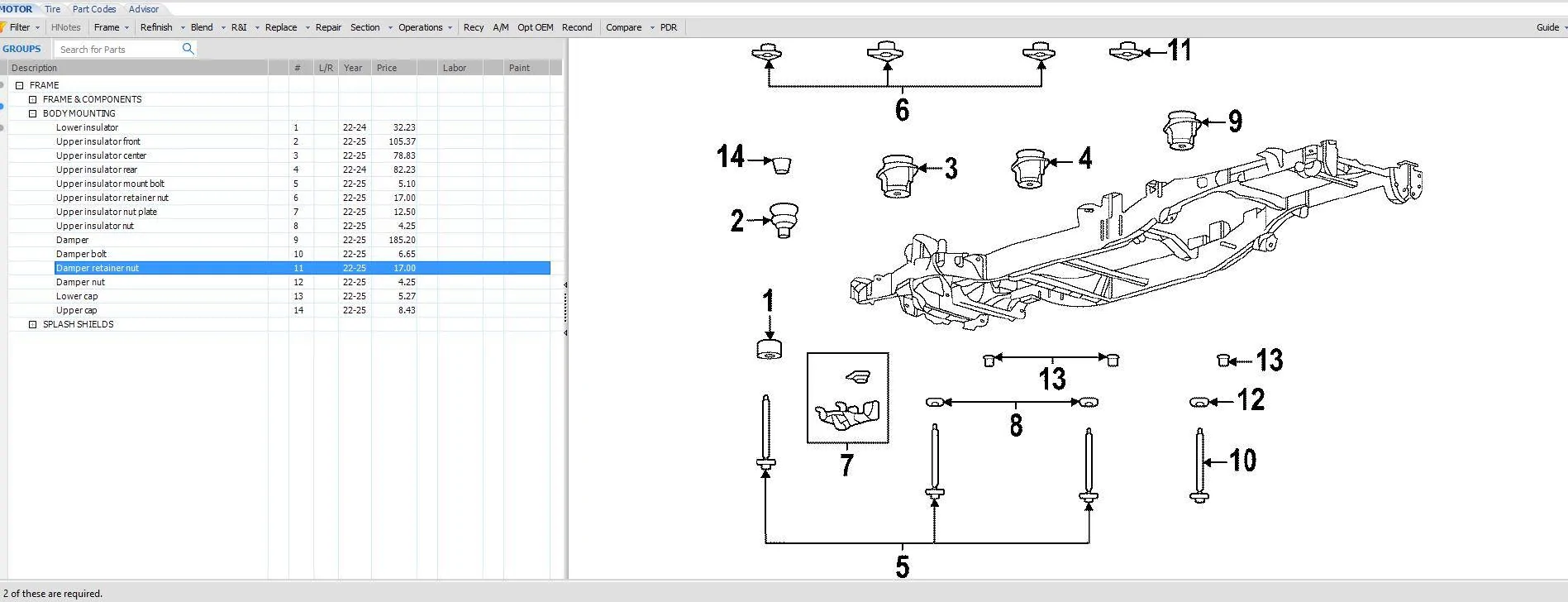Ford F-150 Lightning Body part diagrams IMG_4206