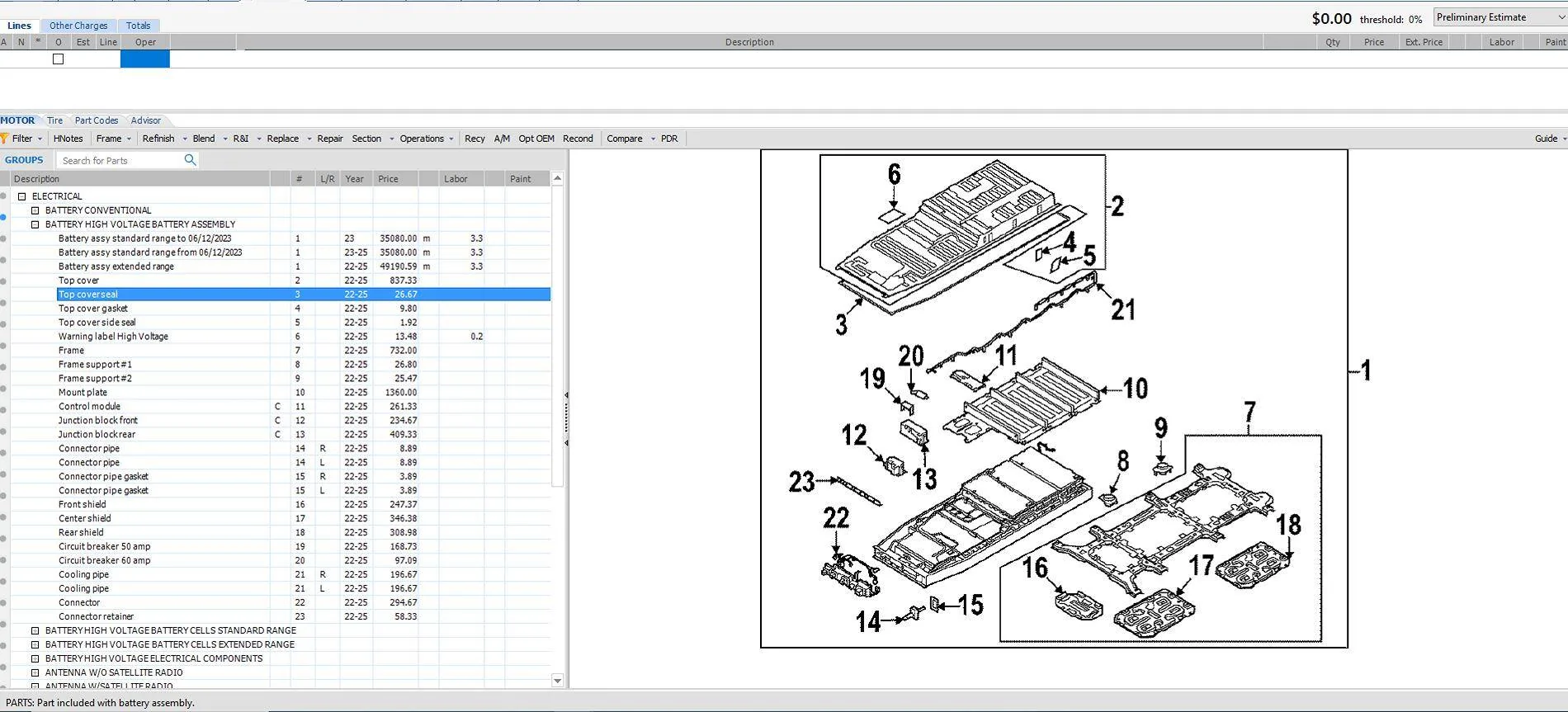 Ford F-150 Lightning Body part diagrams IMG_4208