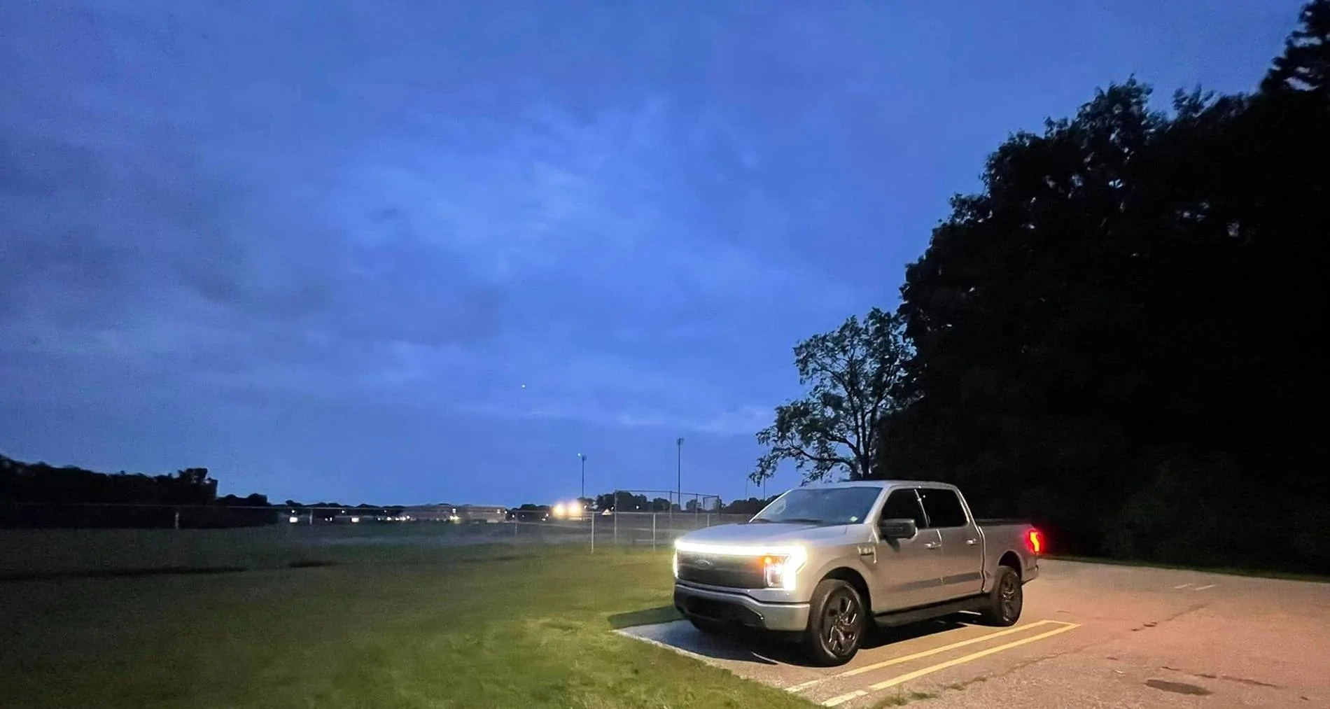 Ford F-150 Lightning Window tint installed 455634870_10161785535764100_4992225719065183619_n