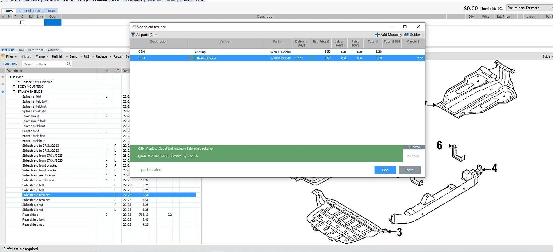 Ford F-150 Lightning Body part diagrams IMG_4211
