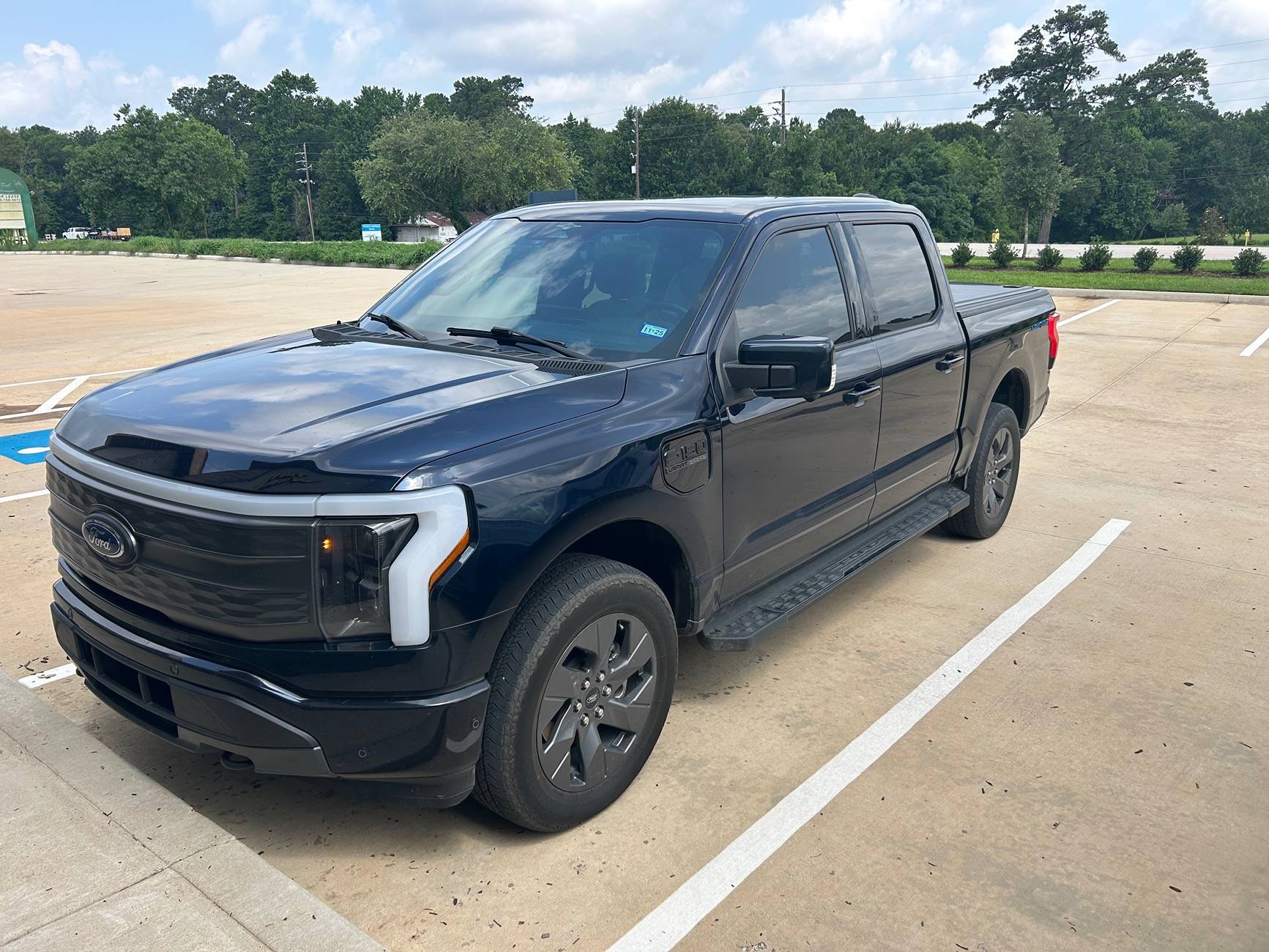 Ford F-150 Lightning Window tint installed IMG_7494