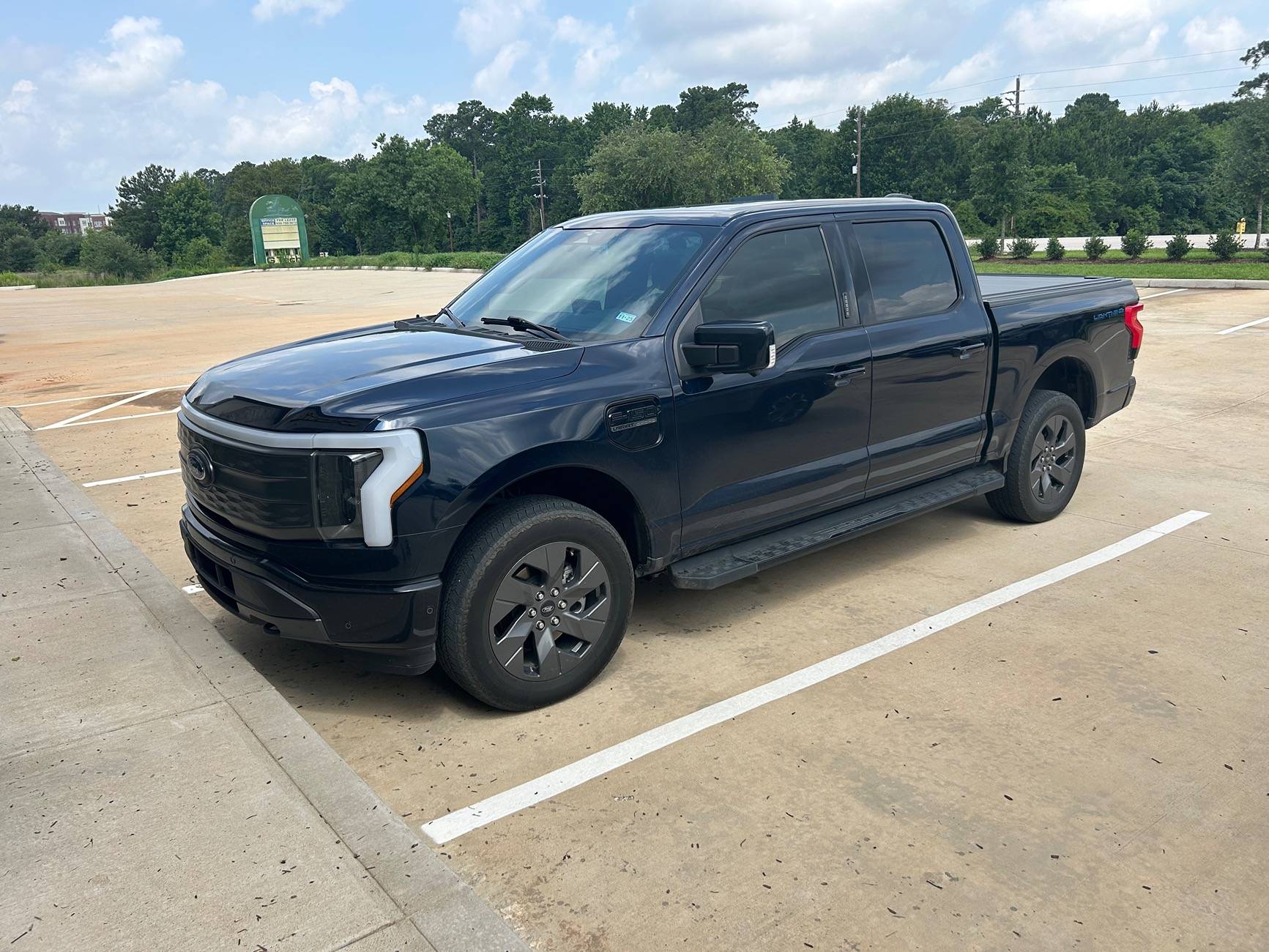 Ford F-150 Lightning Window tint installed IMG_7495