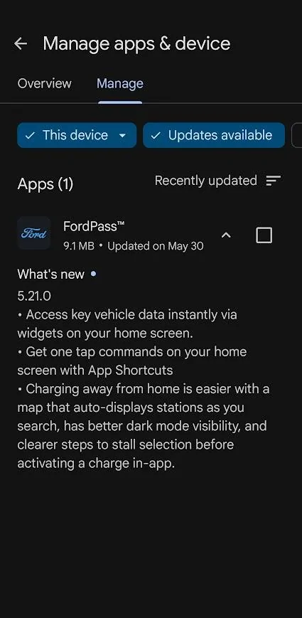 Ford F-150 Lightning FordPass 5.21.0 iOS & Android 1750173615745-si