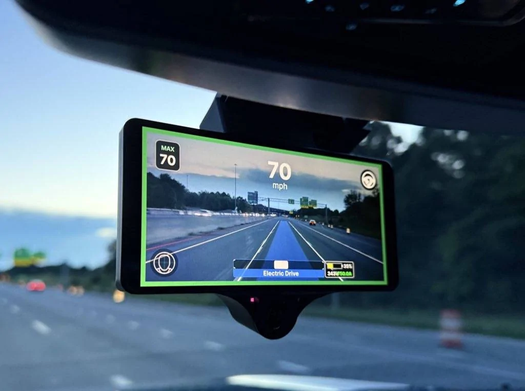 Ford F-150 Lightning Comma AI self driver assistant IMG_8213
