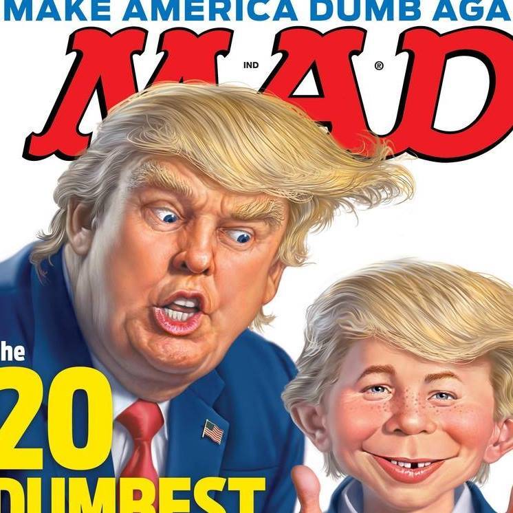 Ford F-150 Lightning Sunrun (RUN) shares getting hammered Mad magazine cover