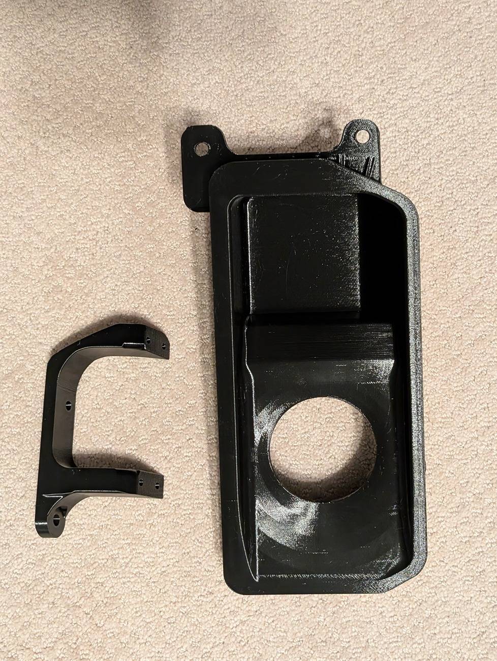 Ford F-150 Lightning Stick to Rotary Shift Knob Conversion w/ 3D Printed Rotary Shifter Holder PXL_20250618_154013463.MP