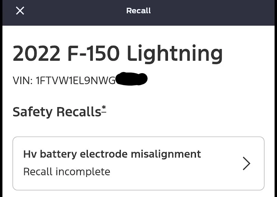 Ford F-150 Lightning Safety Program: 25S18 aka 25V131: HV Battery Electrode Misalignment Discussion 1750400985628-cj
