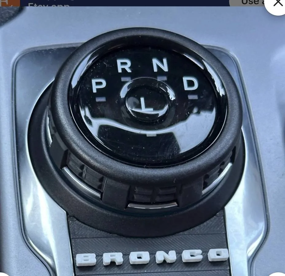 Ford F-150 Lightning Stick to Rotary Shift Knob Conversion w/ 3D Printed Rotary Shifter Holder 1000008168