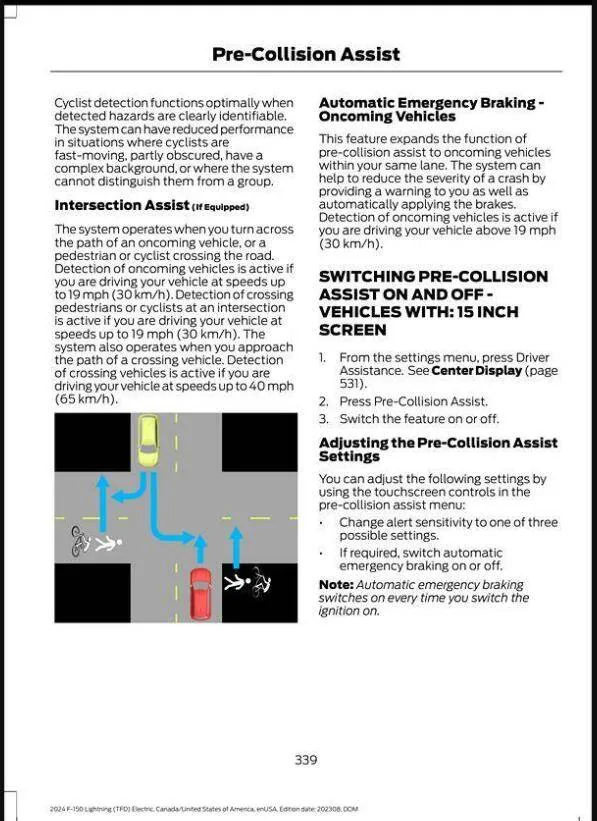 Ford F-150 Lightning PreCollision Assist 1750526372513-lh
