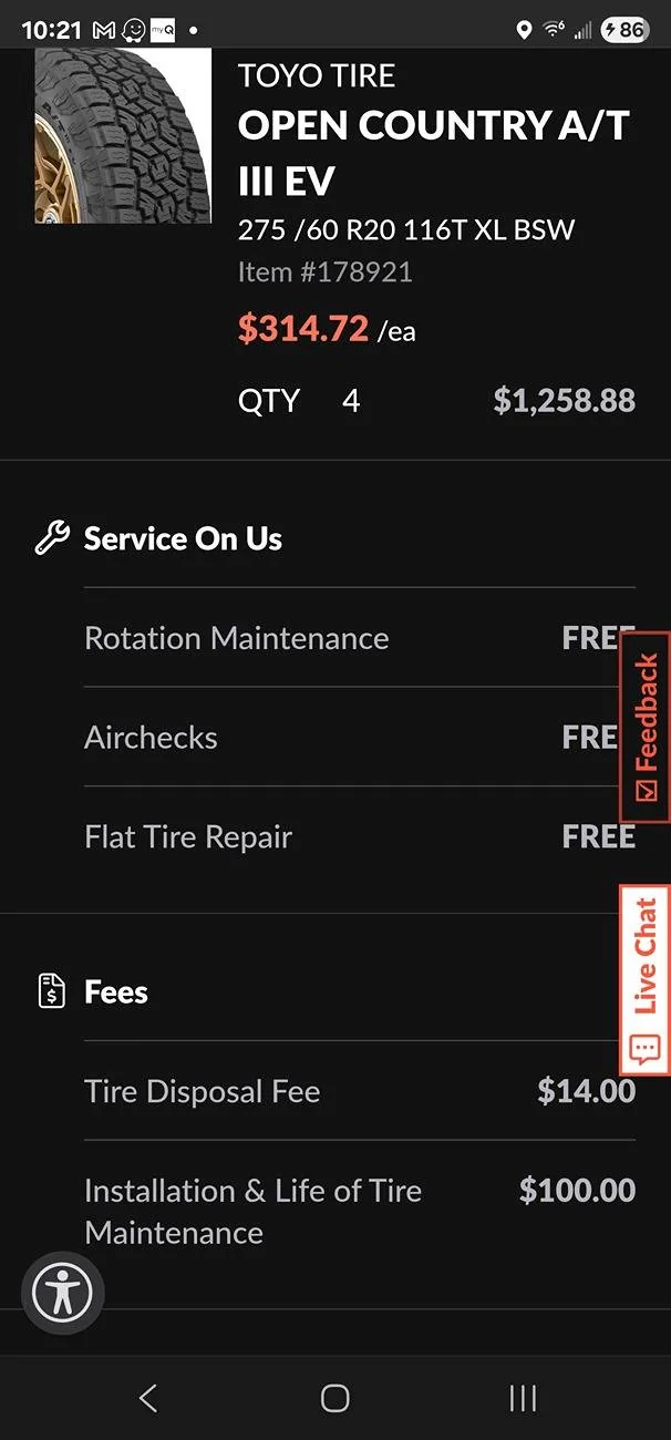 Ford F-150 Lightning Toyo Open Country A/T EV tires released 1000026653