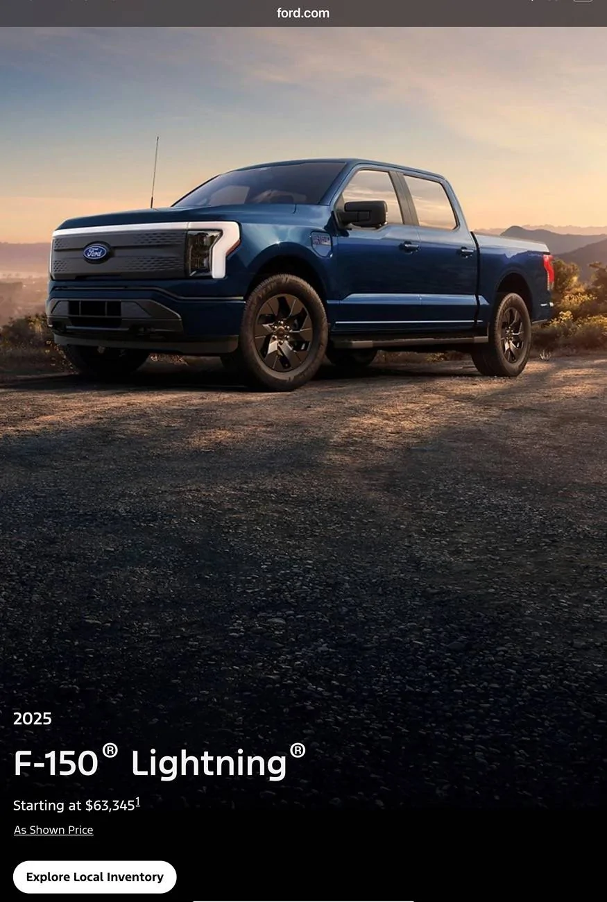 Ford F-150 Lightning Ford Military Discount: $1,000 Cash Back for Veterans, Active Duty & Retired Military, and First Responders through 7/7/2025 IMG_0664