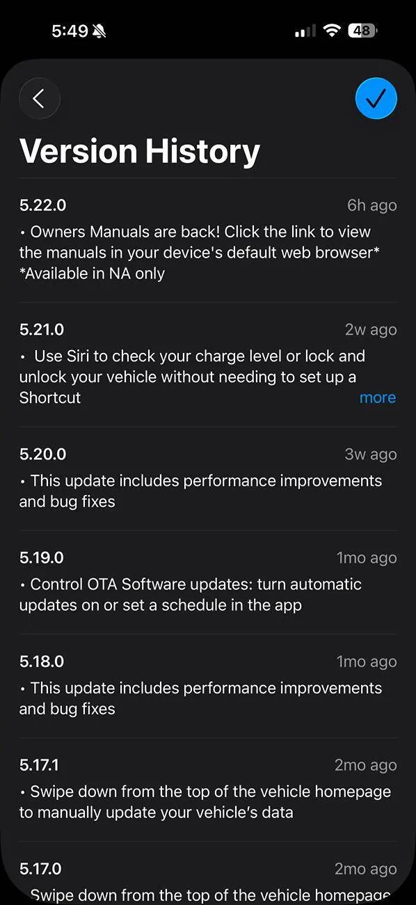 Ford F-150 Lightning Ford Pass v5.22.0 iOS & Android IMG_7937