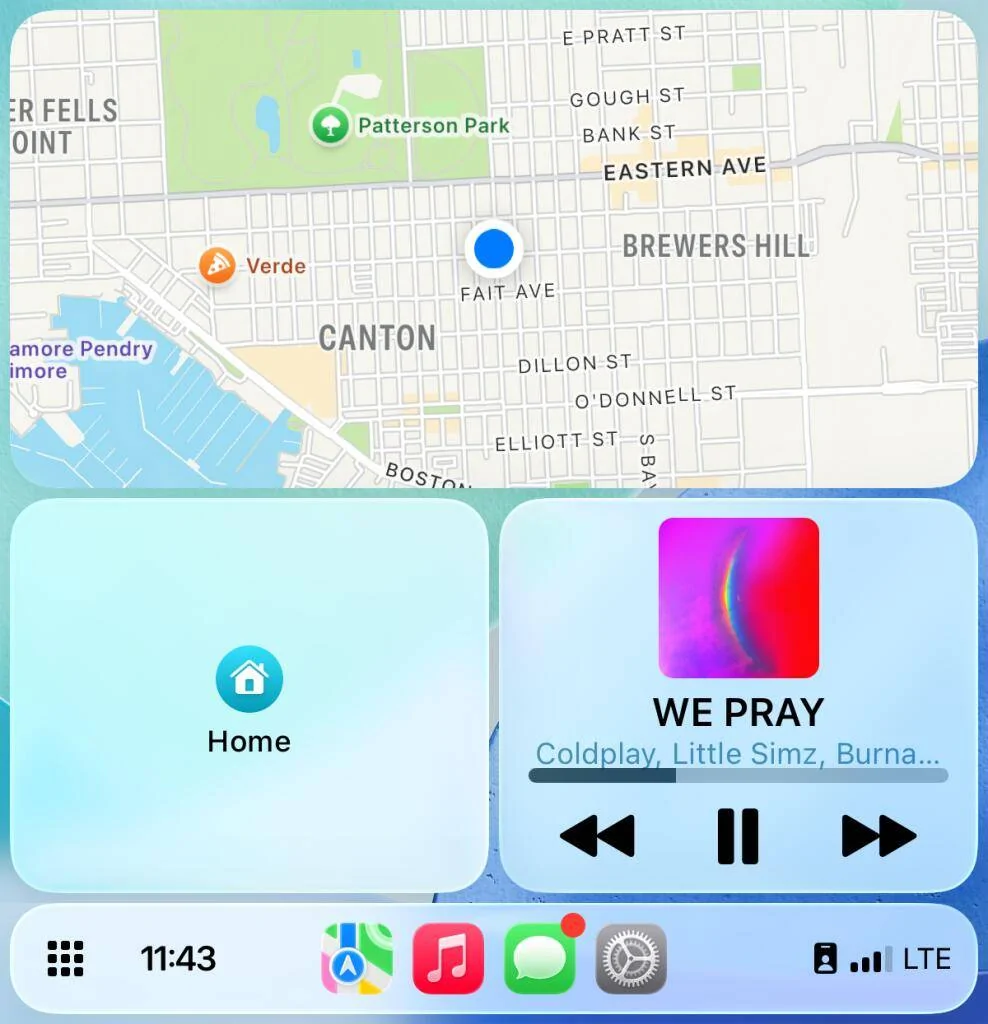 Ford F-150 Lightning Apple CarPlay Bigger Maps in iOS 26 CarPlay maps iOS 18