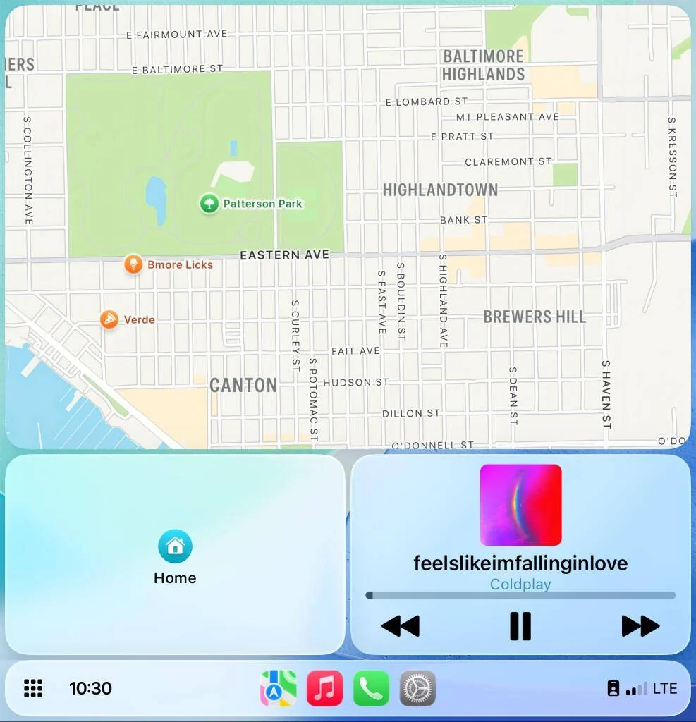 Ford F-150 Lightning Apple CarPlay Bigger Maps in iOS 26 CarPlay maps iOS 26