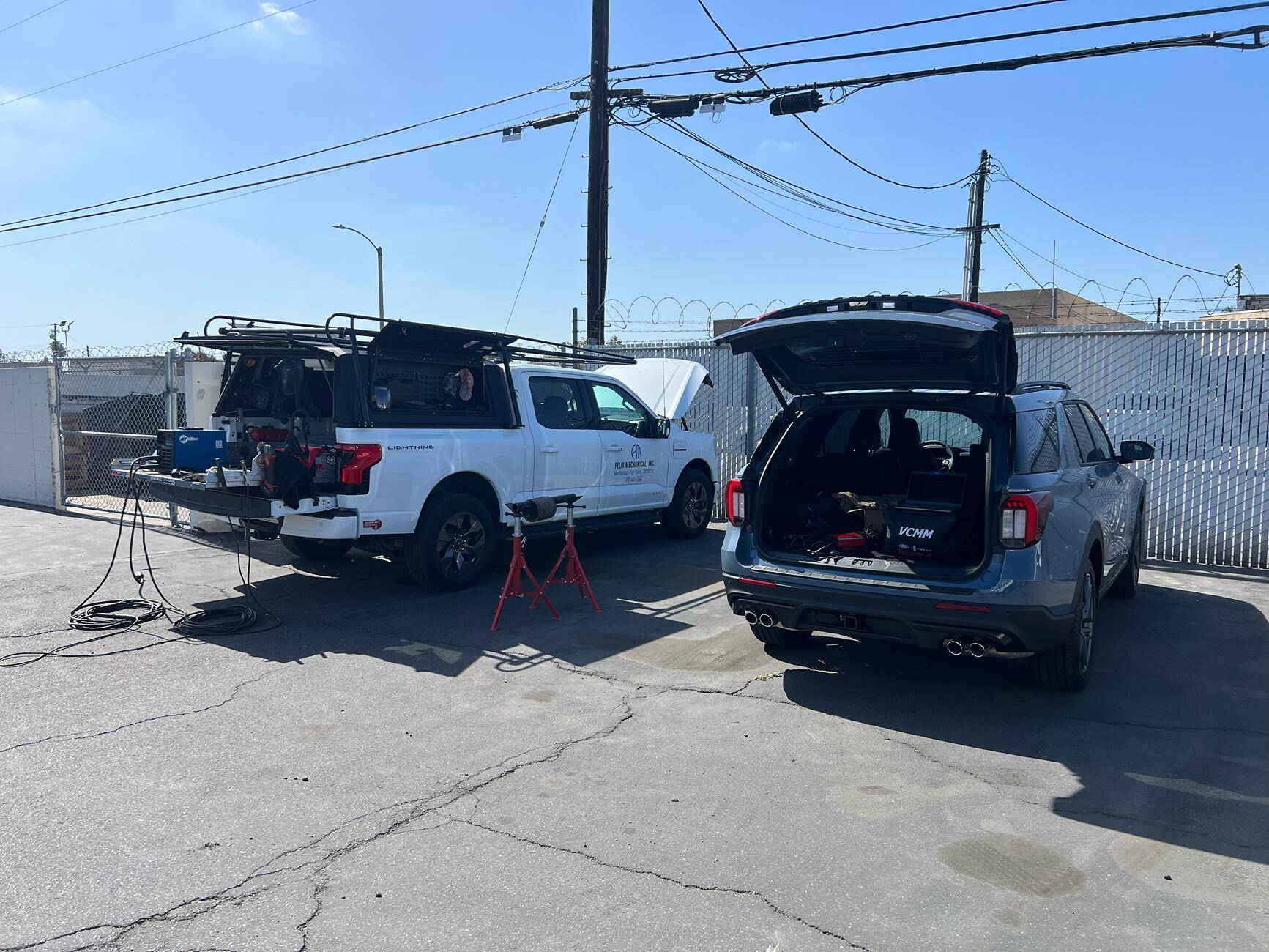 Ford F-150 Lightning Anyone try using a welder yet? tempImagee6RQal