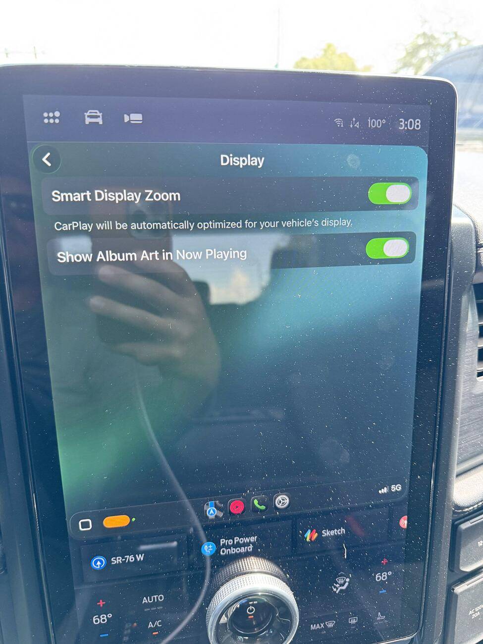 Ford F-150 Lightning Apple CarPlay Bigger Maps in iOS 26 1750788458714-kf
