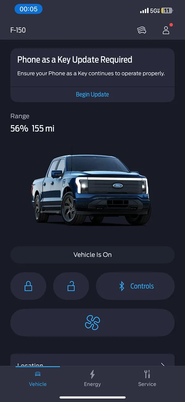 Ford F-150 Lightning PAAK Update on Fordpass? IMG_0192